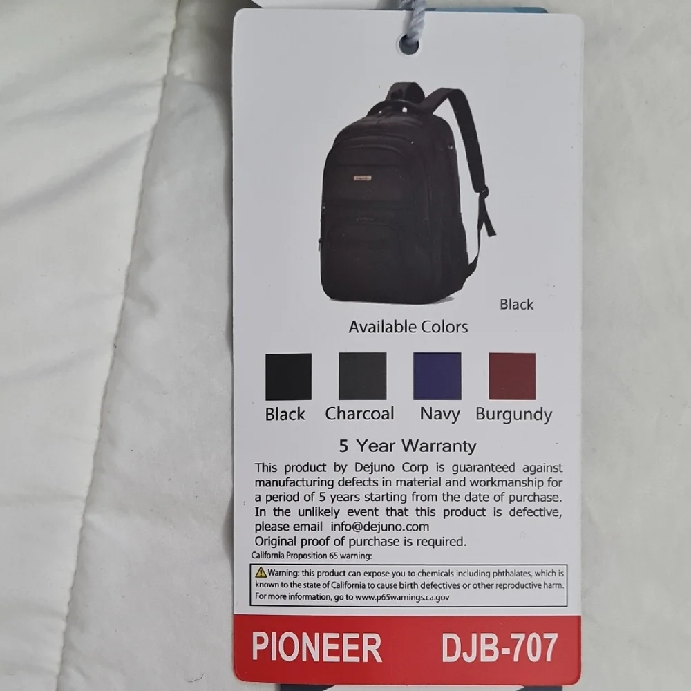 Stylish Black Backpack